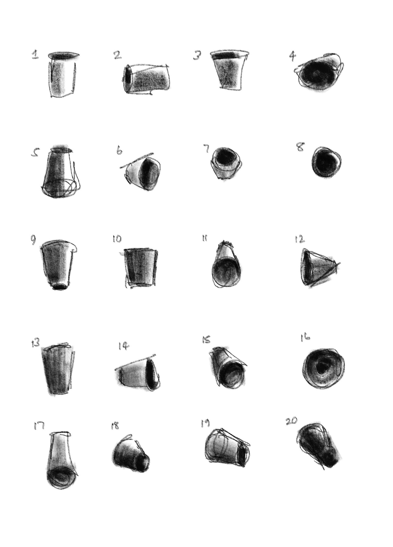 20 Views Drawing Exercise