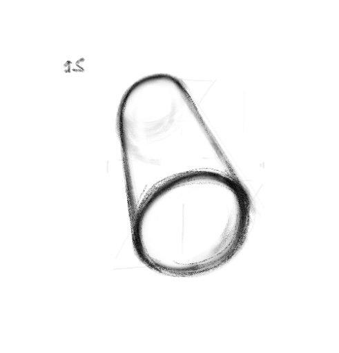 sketch of cup #15 for 20 views drawing exercise
