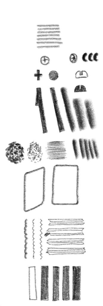 Thumbnail sketches: Extracting details from a pencil sharpener to build a visual archive of references.